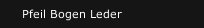 Pfeil Bogen Leder
