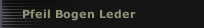 Pfeil Bogen Leder